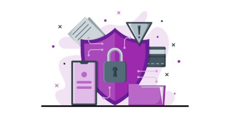 Free internet security digital vector